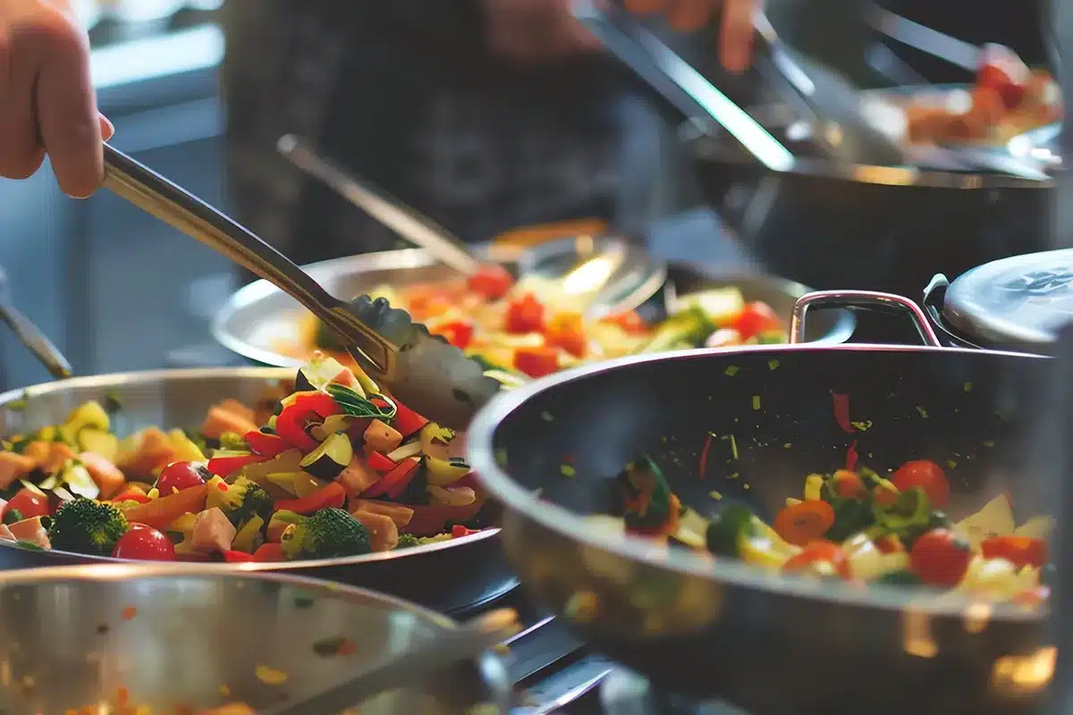 Option végétarienne offerte au restaurant PACINI